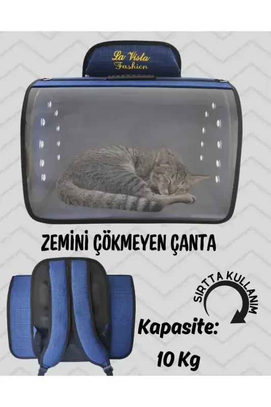 Jumbo Tomris Carrier Bag Blue-Blue - LAVİSTA