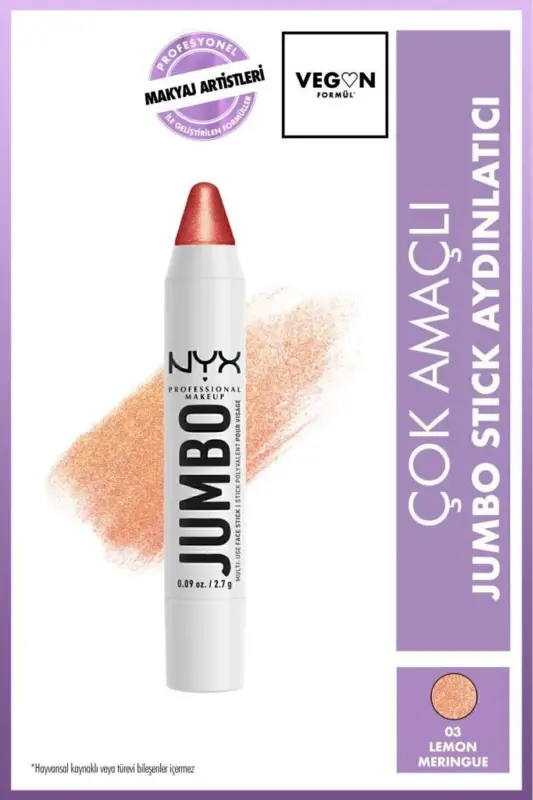 Jumbo Face Stick | Çok Amaçlı Stick Aydınlatıcı - Lemon Meringue - Lemon Meringue - 1