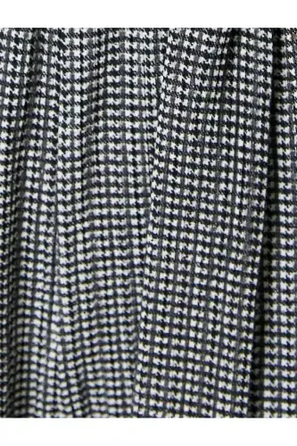 Jumpsuit Thick Straps Belt Detailed Short Straight Wide Leg Relaxed Fit Smocked Seersucker - 6