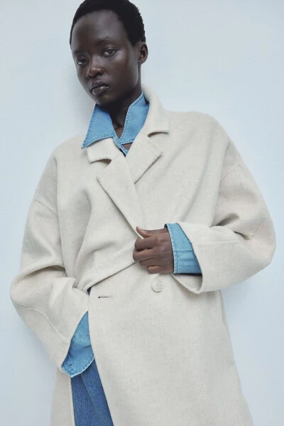 Jun ipak aralashgan palto - H&M