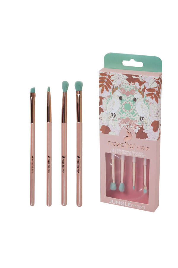 Jungle Mood 4 Piece Eye Makeup Brush Set - 2
