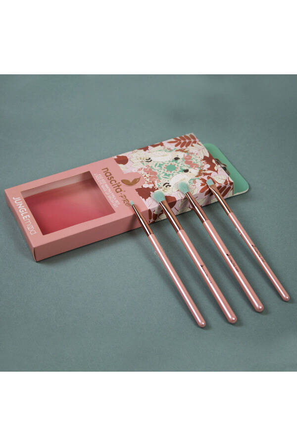 Jungle Mood 4 Piece Eye Makeup Brush Set - 4