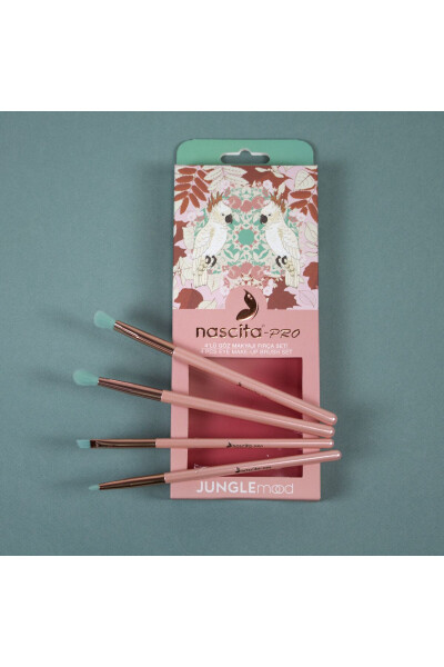 Jungle Mood 4 Piece Eye Makeup Brush Set - 6