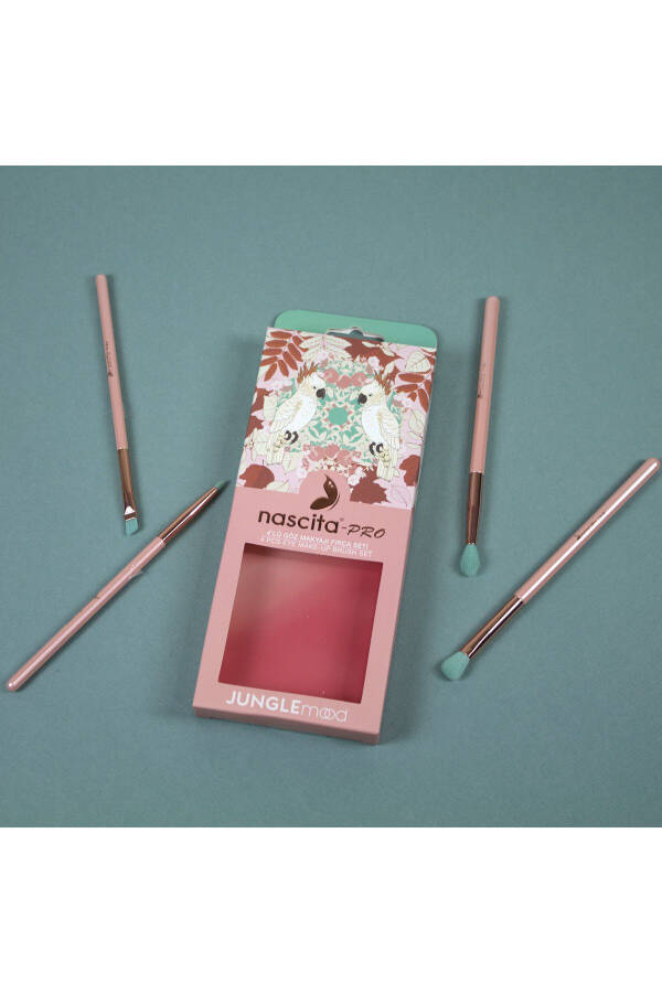 Jungle Mood 4 Piece Eye Makeup Brush Set - 7