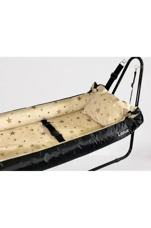 Jupiter Baby Hammock Black-Brown-Black - 2