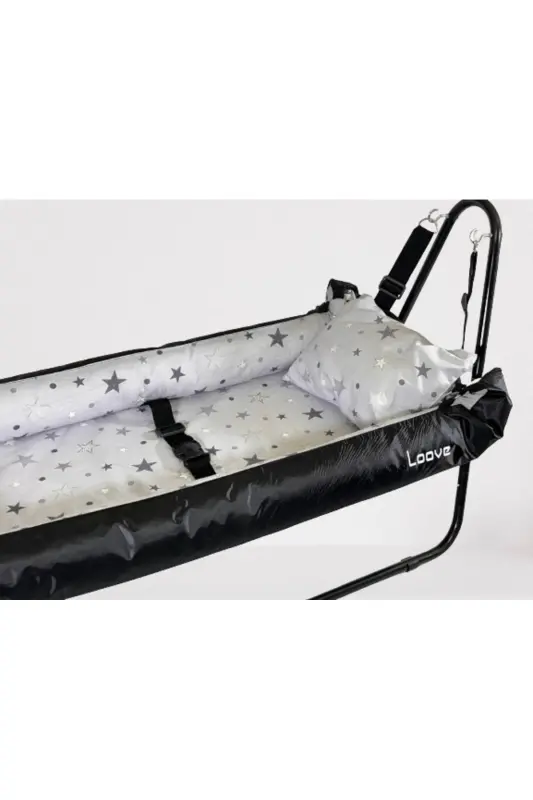 Jupiter Baby Hammock Black-Gray-Black - 2
