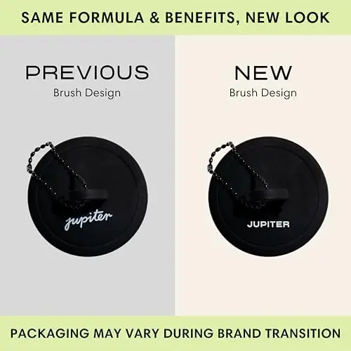 Jupiter Scalp Exfoliator - Scalp Massager Tool for Wet & Dry Hair - Ergonomic Detangler Brush - Dandruff Comb & Scrub to Remove Dandruff & Buildup and Support Circulation - 2 Pack, Black - 2