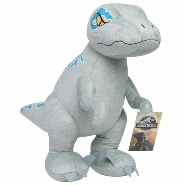 Jurassic World Extra Large Plush Blue, 16-inch Dinosaur Stuffed Animal-BLUE - JURASSIC WORLD (1)