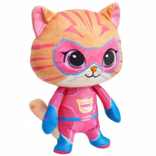 Just Play Disney Junior SuperKitties 7-inch Small Plush Stuffed Animal, Ginny, Kitten, Kids Toys for Ages 2 Up - 6