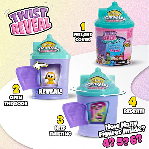 Just Play Squish'Alots Series 1, Collectible Blind Bag Figures in Capsule, Officially Licensed Kids Toys for Ages 5 Up by Just Play - 6