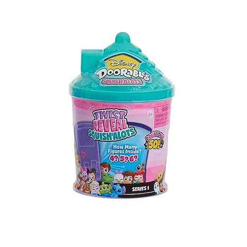 Just Play Squish'Alots Series 1, Collectible Blind Bag Figures in Capsule, Officially Licensed Kids Toys for Ages 5 Up by Just Play - 1