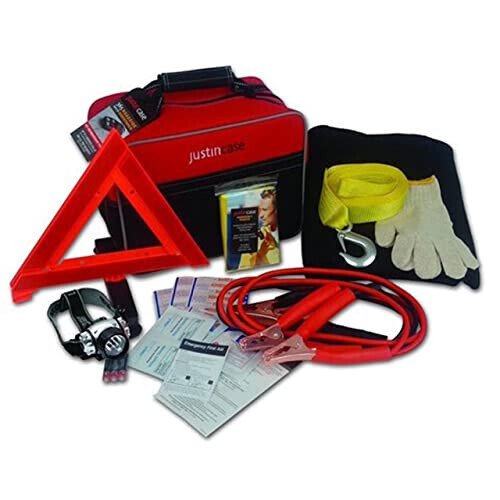Justin CASE 102000 Premium Safety KIT with 365-DAY Roadside Assistance - Justin