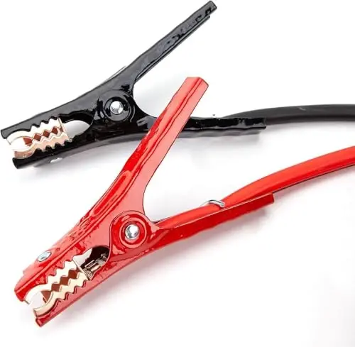 Justin Case Heavy-Duty Jumper Cables for Car, Includes 2 Gauge Wire Conductor 20' car Jumper Cables & 365 Day Roadside Assistance - 2