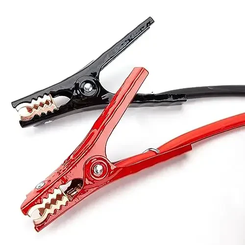 Justin Case Super Heavy-Duty Jumper Cables for Car, Includes 1 Gauge Wire Conductor 25' Car Jumper Cables & 365 Days of Roadside Assistance - 3