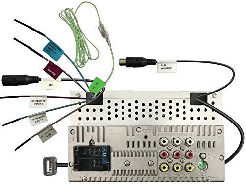 JVC KW-M150BT Bluetooth Car Stereo Receiver with USB Port – 6.75