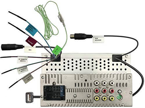 JVC KW-M150BT Bluetooth Car Stereo Receiver with USB Port – 6.75