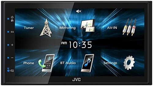JVC KW-M150BT Bluetooth Car Stereo Receiver with USB Port – 6.75