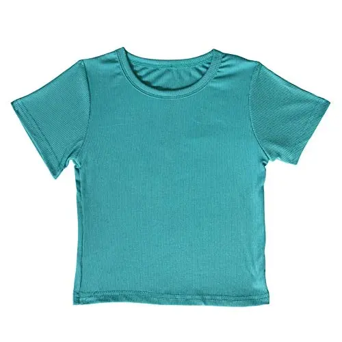 JWWN Toddler Girls Boys Short Sleeve Pajamas Set Little Kids Sleepwear 2 Piece Summer Loungewear 1-6Years - JWWN (1)