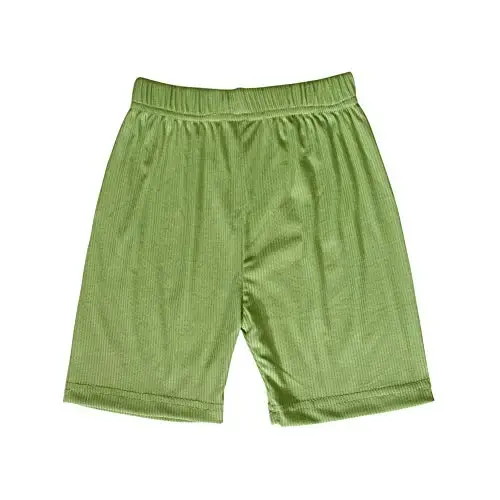 JWWN Qizlar va O'g'il bolalar uchun kalta yengli pijamalar to'plami Kichkina bolalar uchun uka kiyimi 2 qismli yozgi dam olish kiyimi 1-6 yosh - 3