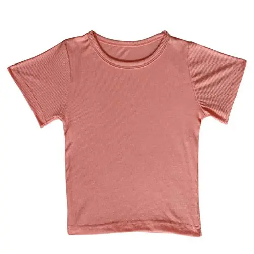 JWWN Toddler Qizlar Bolalar Qisqa Yengli Pajamalar To'plami Kichik Bolalar Uyqu Kiyimi 2 Qismli Yozgi Dam olish Kiyimi 1-6 Yillar - 2