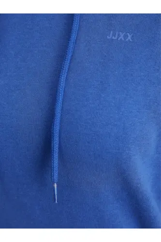 JXAbbıe Rlx Every Kapüşonlu Sweatshirt 12223961-BLUE IOLİTE - JACK & JONES (1)