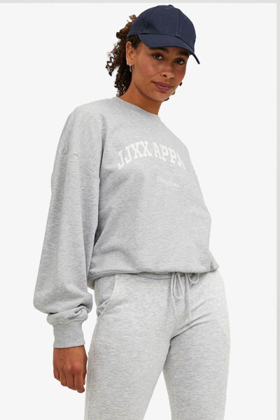 Jxriley Reg Ls Women's Grey Sweatshirt - 3