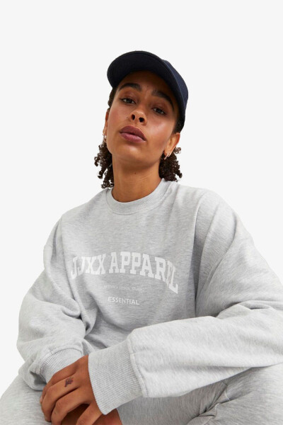 Jxriley Reg Ls Women's Grey Sweatshirt - 4