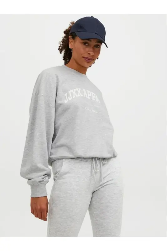 Jxriley Reg Ls Women's Grey Sweatshirt - 1
