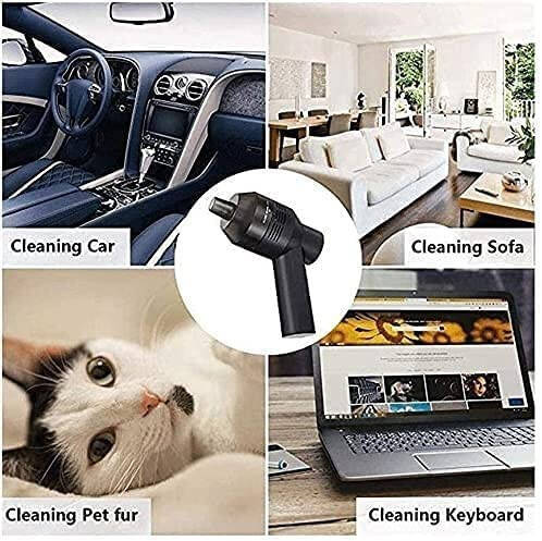 JYYBN Corded Car Vacuum, Car Vacuum Cleaner High Power, Strong Suction Vacuum Cleaner, for Car Clean Lithium-ion for Car Interior Cleaning, Home, Dust, Pet Hair - 4