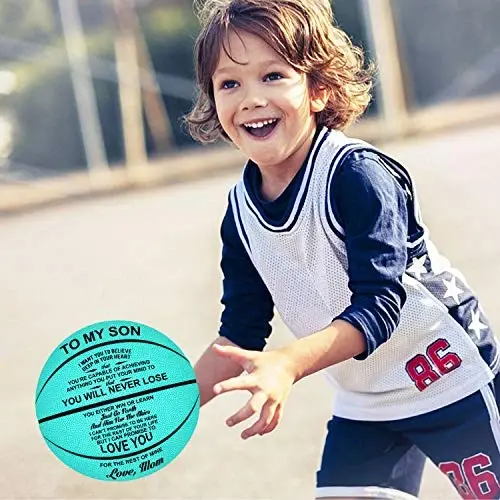 Kenon Customized Engraved Basketball Personalized Basketball for Daughter Son Granddaughter Grandson Nephew Niece Christmas Birthday Gifts - You Will Never Lose - 3