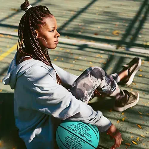 K KENON Customized Engraved Basketball Personalized Basketball for Daughter Son Granddaughter Grandson Nephew Niece Christmas Birthday Gifts - You Will Never Lose - 3