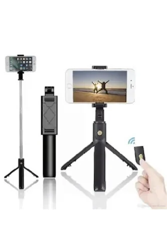 K07 Bluetooth Selfie Stick with Remote - GENEL MARKALAR (1)