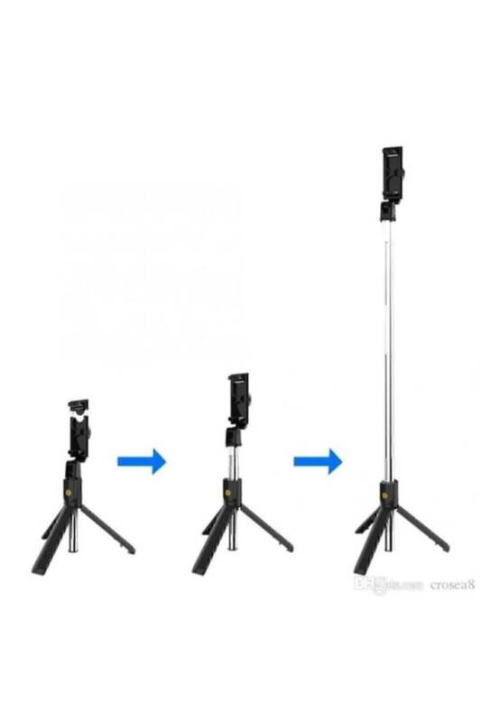 K07 Bluetoothli masofaviy boshqarish bilan selfie tayoqchasi - 3