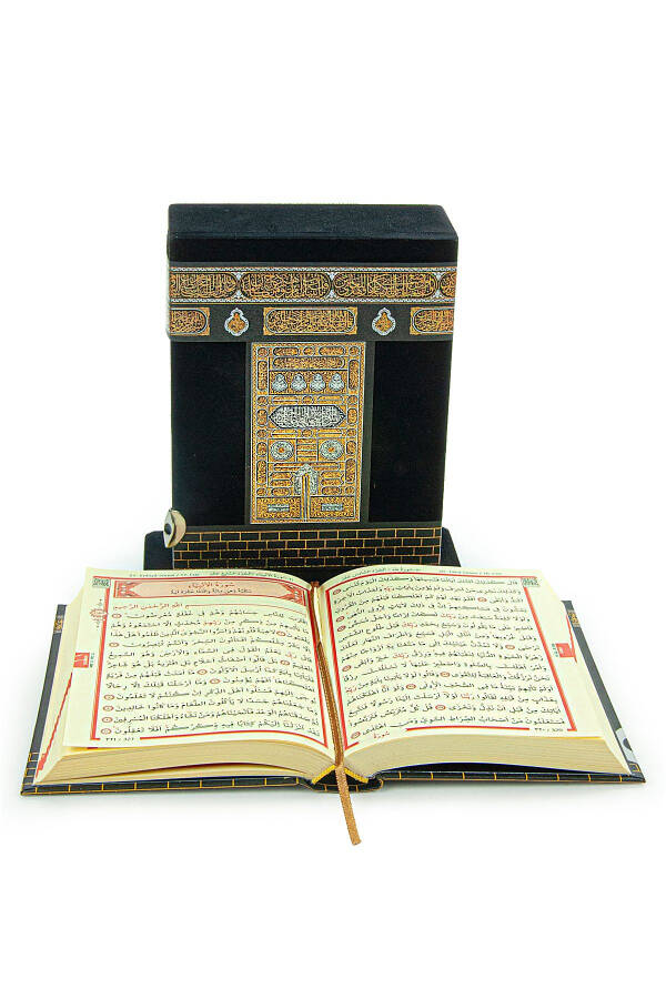 Ka'ba naqshli quti quran - cho'ntak o'lchami - 5