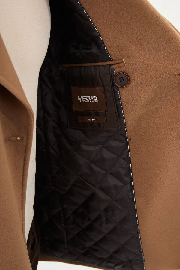 KABAN SİVRİ YAKA-BEJ - 5