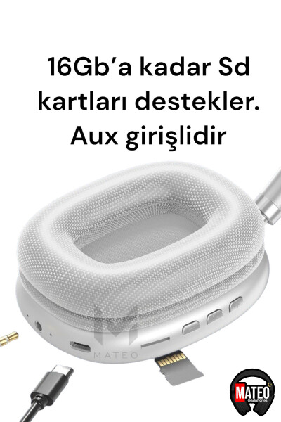 Kablosuz 5.0 Bluetooth Uyumlu Kablosuz Kulaklık ios android uyumlu - 4