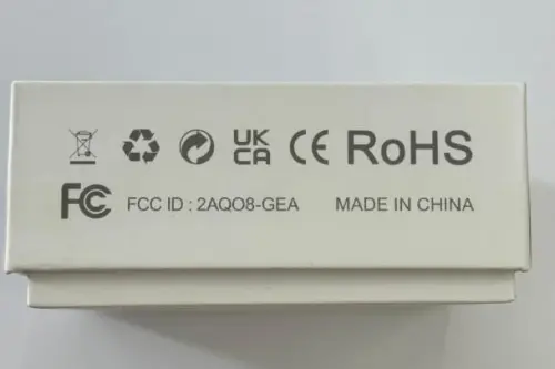 Wireless Earbuds, 2024 New Ultralight Sport Bluetooth 5.3 Headphones in Ear with LED Display, Built-in Mic Earphones, IPX7 Waterproof Wireless Headphones with Earhooks (Dark Blue) - 3