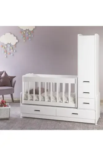 Качалка SW 262 с ящиком, растущая кроватка - 1