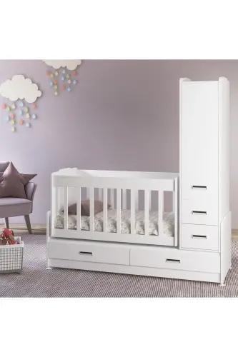 Качалка SW 262 с ящиком, растущая кроватка - 1