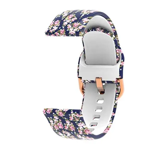 Chofit for KACUBAKU G39 Pro/SOUYIE GTX13/Faweio GTX13/YMZ GTX13,DR03 Watch Band Pattern Breathable Silicone Wristband Waterproof Strap Smartwatch Accessories - 6