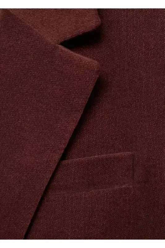 Kadife Blazer Ceket - 3