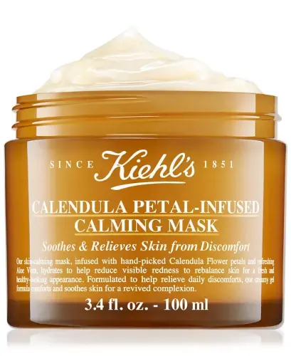 Calendula Petal-Infused Calming Mask, 3.4-oz. - KIEHL'S SINCE 1851 (1)