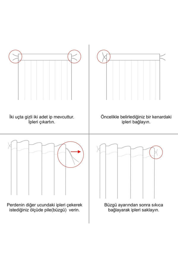 Kadife Dokulu Ekstrafor Büzgülü Bebek Pembesi Yüksek Kalite Fon Perde Tek Kanat - 5