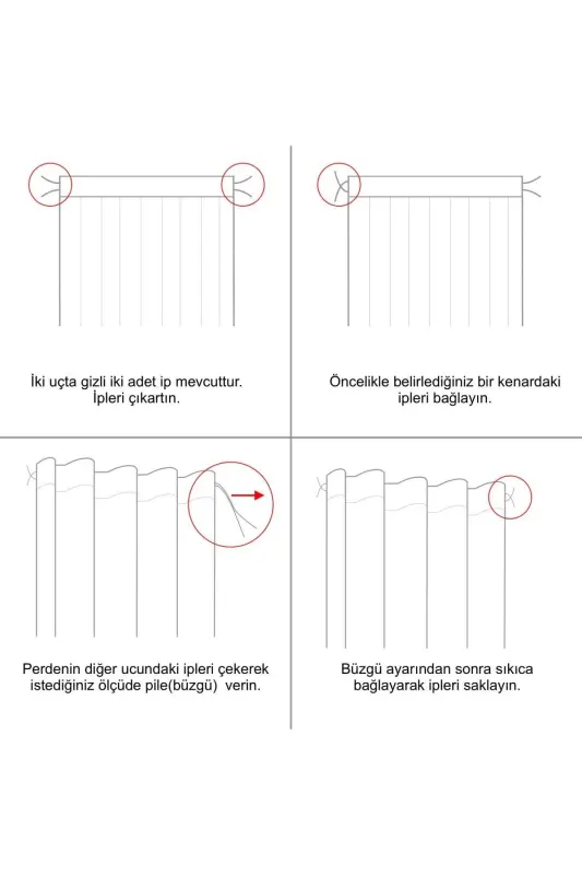 Kadife Dokulu Ekstrafor Büzgülü Füme Yüksek Kalite Fon Perde Tek Kanat-Füme - 5