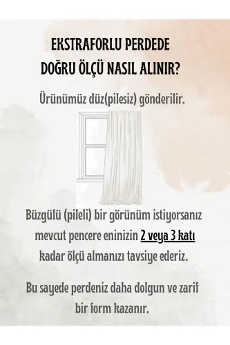 Kadife Dokulu Ekstrafor Büzgülü Füme Yüksek Kalite Fon Perde Tek Kanat-Füme - 7