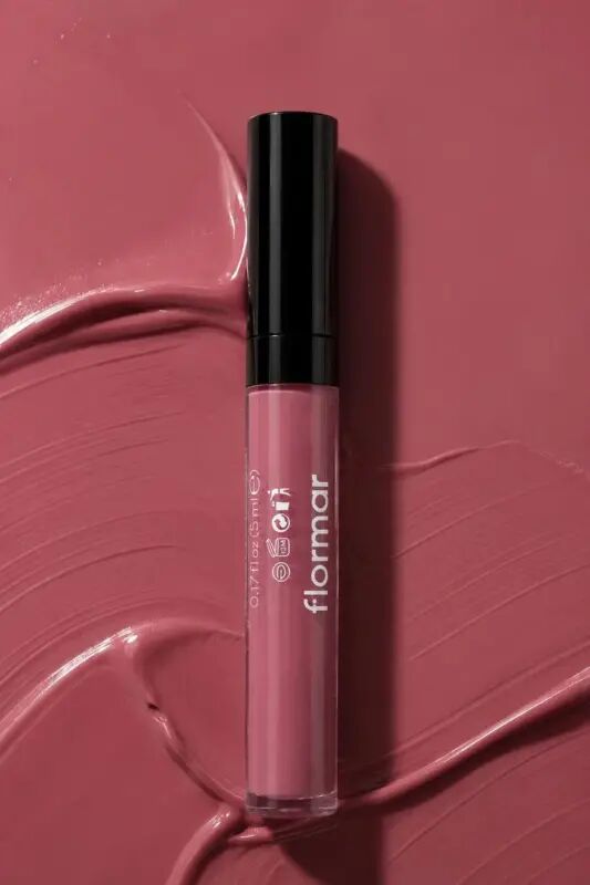 Kadife Dokulu Likit Mat Ruj - Just Matte Liquid Lipstick 02 Dusty Rose - 02 Dusty Gül - FLORMAR