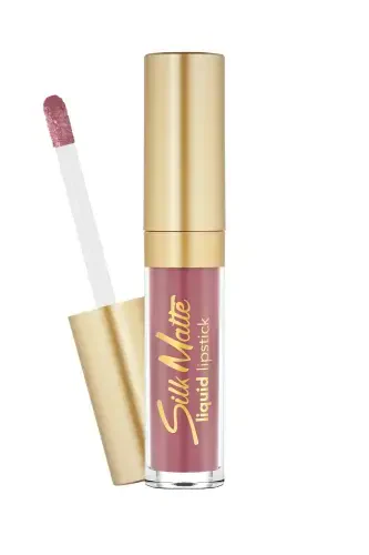 Kadife Dokulu Likit Mat Ruj - Silk Matte Liquid Lipstick - 011 MISTY ROSY - 8690604505388-011 MISTY ROSY - FLORMAR (1)