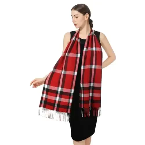 Velurie Women Winter Scarf Elegant Shawl Wrap Men Supreme Comfort Style CasModazoneere Feel Unisex Exquisite Timeless Design 