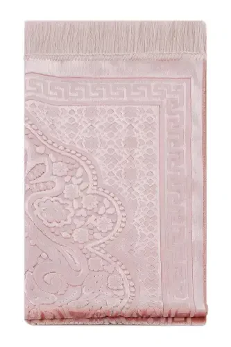 Kadife Seccade İnci Velvet Pearl - Pembe-Pembe - 5