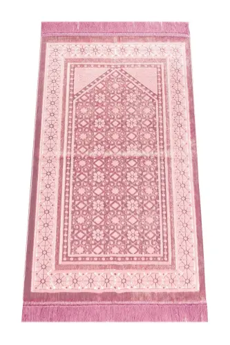 Kadife Seccade İnci Velvet Pearl - Gül Kurusu - Gül Kurusu 